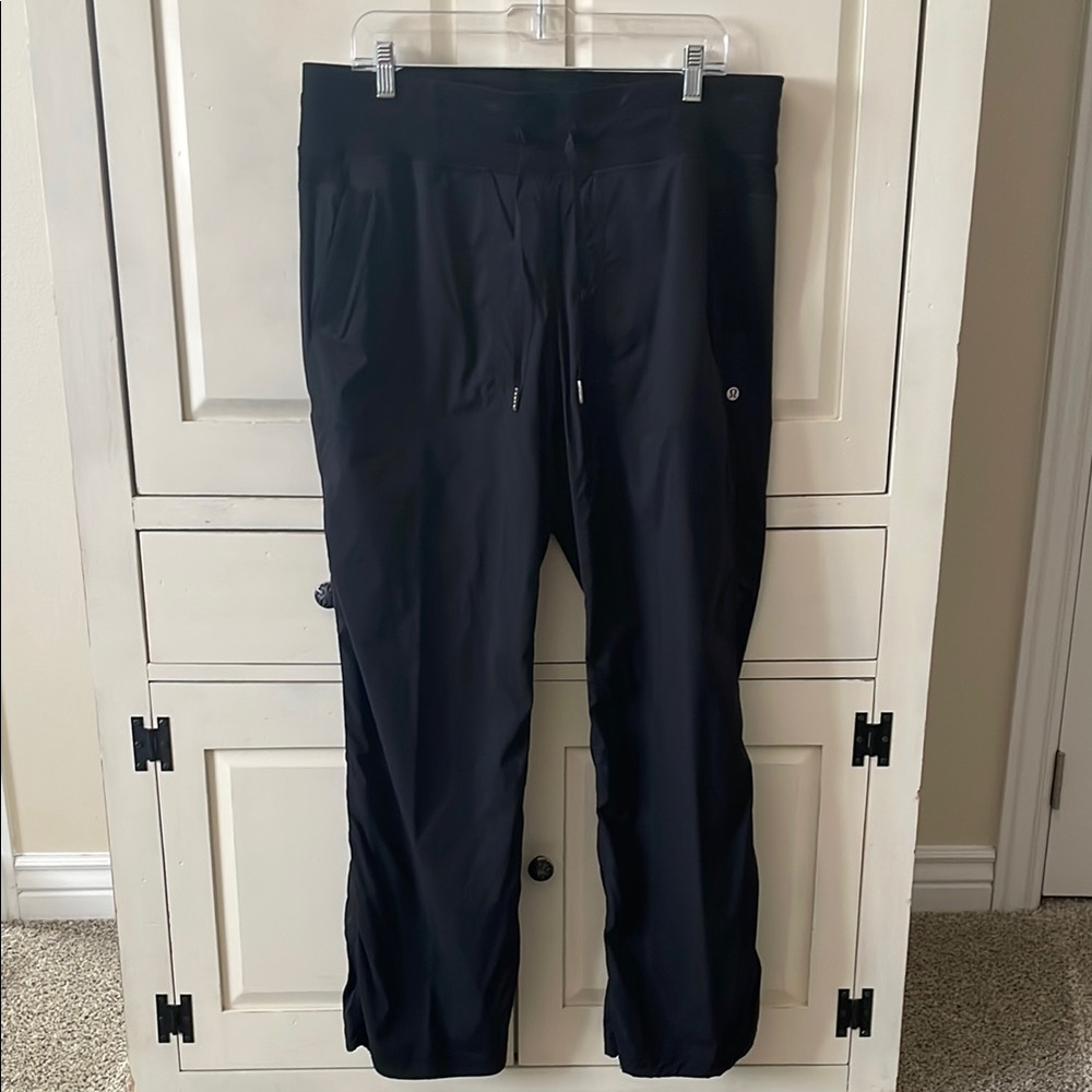 Lululemon Athletica Black Dance Studio Mid Rise Pant Regular